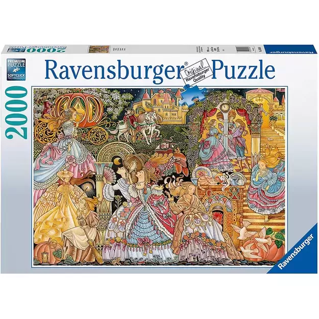 Puzzle 2000 Cinderella - RAVENSBURGER dėlionė