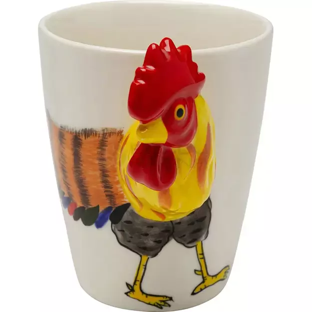 Puodelis Funny Animal Rooster 12cm