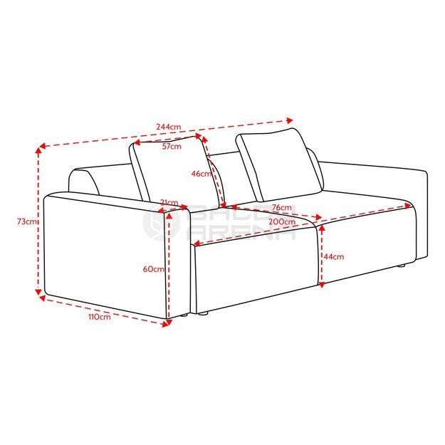 Sofa - lova Balux 2 3