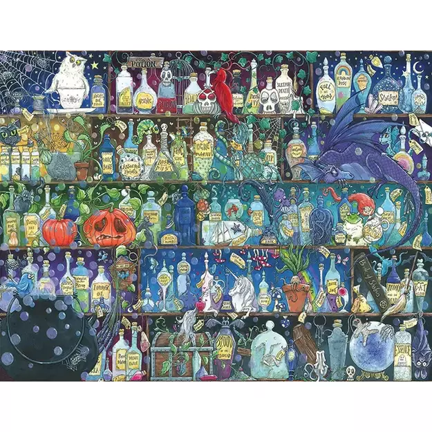 Puzzle 2000 Poisons and Potions - RAVENSBURGER dėlionė