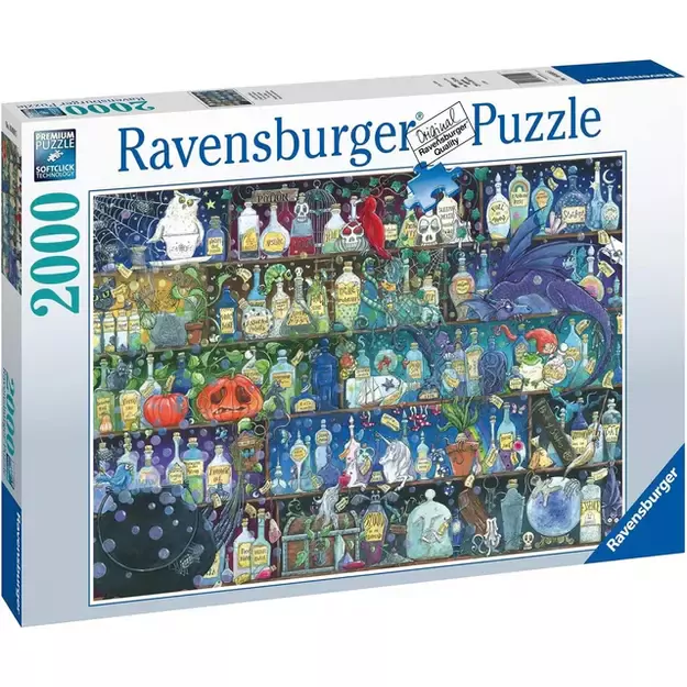 Puzzle 2000 Poisons and Potions - RAVENSBURGER dėlionė