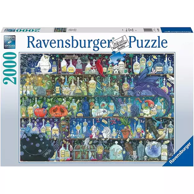 Puzzle 2000 Poisons and Potions - RAVENSBURGER dėlionė