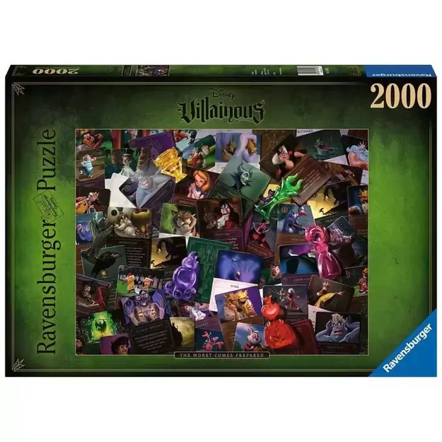 Puzzle 2000 Disney Villainous - RAVENSBURGER dėlionė