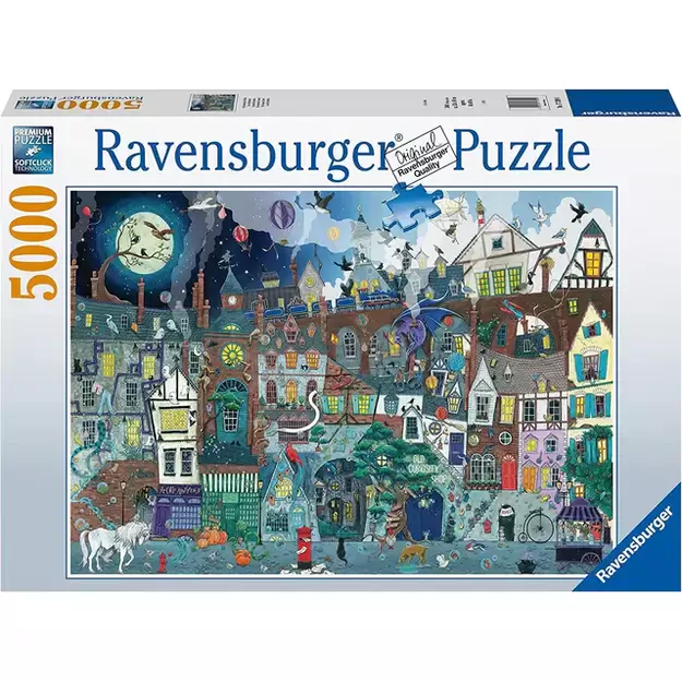 Ravensburger Puzzle Dėlionė: Fantazijų gatvė