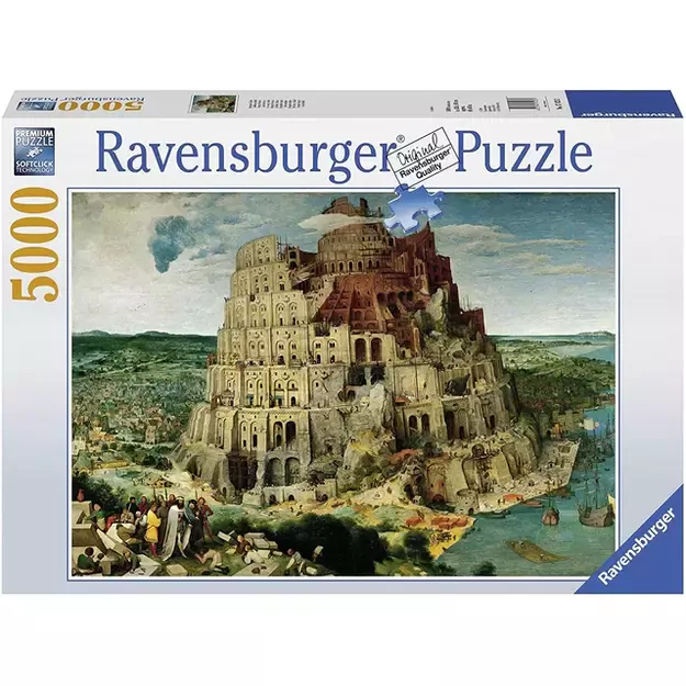 Puzzle The Tower of Babel 5000 - RAVENSBURGER dėlionė