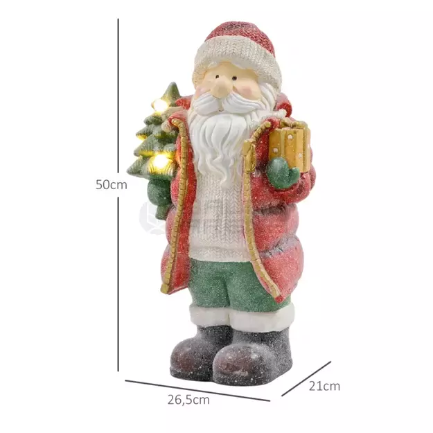 Kalėdinė figūrėlė, Kalėdų senelis, 50 cm