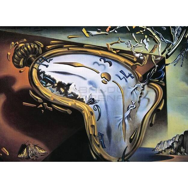 Dėlionė “Minkštas laikrodis” Salvador Dali 1000d. 