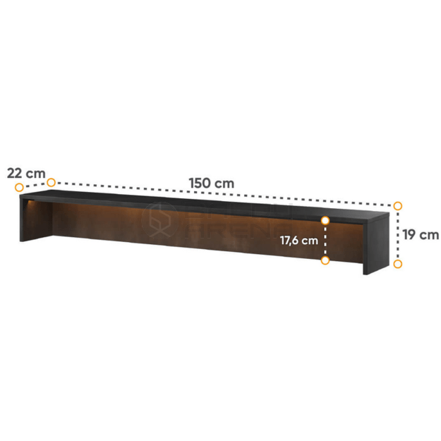 Lentyna rašomajam stalui 150 TF-05