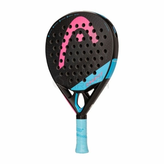 Padelio raketė Head Gravity Pro 2022 Juoda Spalvotas