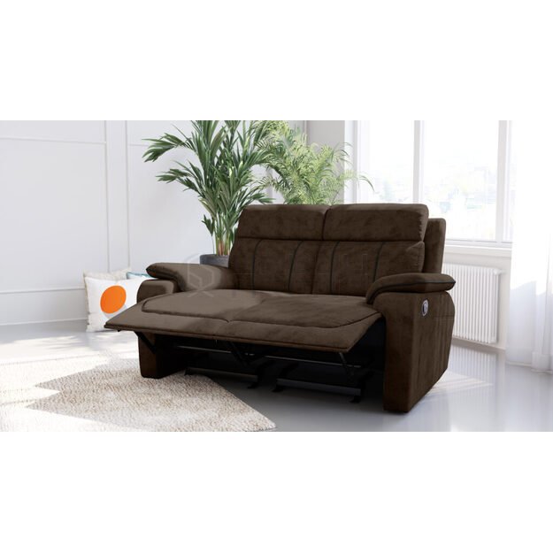 Dvivietė sofa-reglaineris Bamona K-064