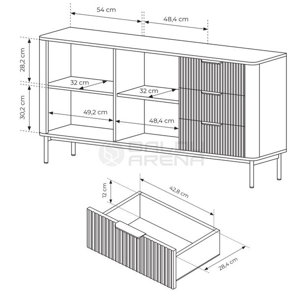Komoda Bawilso C