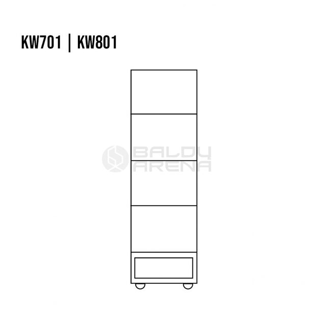 Vitrina standard KW801 L/P