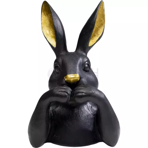 Dekoratyvinė statulėlė Sweet Rabbit Black 23cm