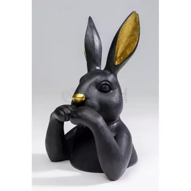 Dekoratyvinė statulėlė Sweet Rabbit Black 23cm