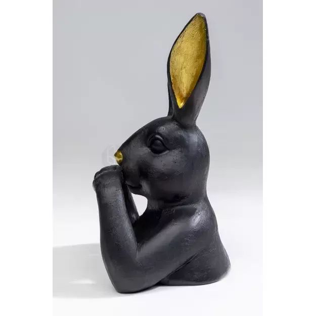 Dekoratyvinė statulėlė Sweet Rabbit Black 23cm