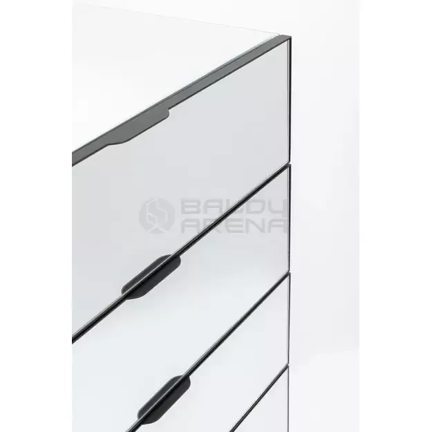 Komoda Soran 5 Drawers Black 65x114cm