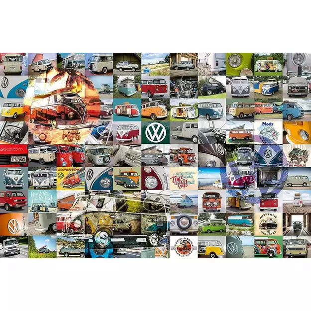 Puzzle 3000 99 VW Campervan Moments - RAVENSBURGER dėlionė