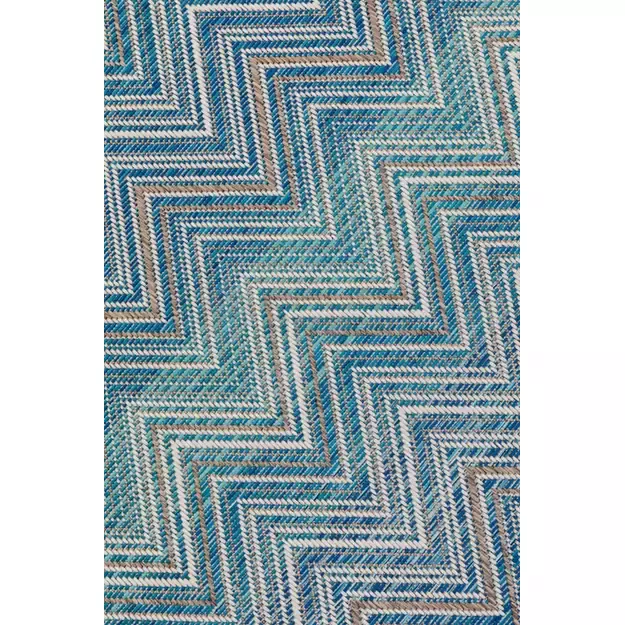 Kilimas laukui Zigzag Blue 160x230cm