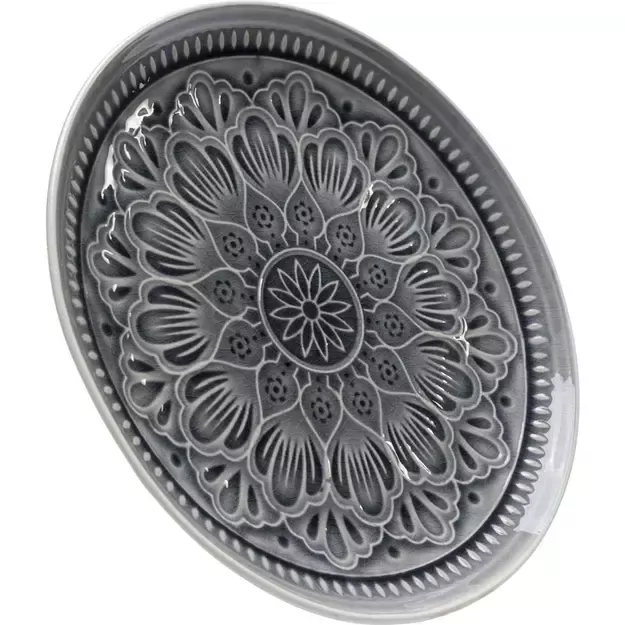 Lėkštė Sicilia Mandala Grey Ø27