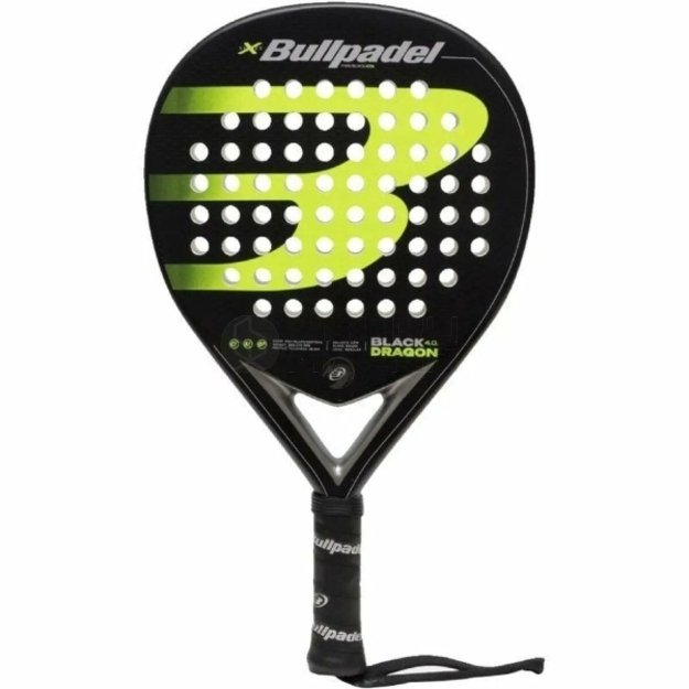 Padelio raketė Bullpadel Black Dragon 4.0 Juoda