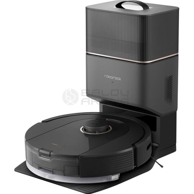 Dulkių siurblys - robotas Roborock Q5 Pro+ su automatine dulkių išsiurbimo stotele, Juodas