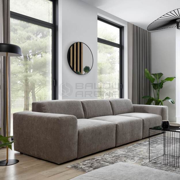 Kampas sofa  Bazeus 3 1BL+1+1BP (modulinė sistema)