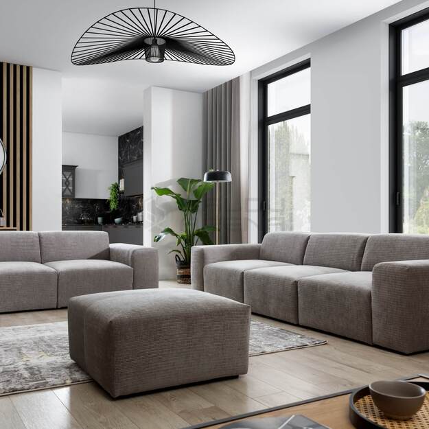 Kampas sofa  Bazeus 3 1BL+1+1BP (modulinė sistema)