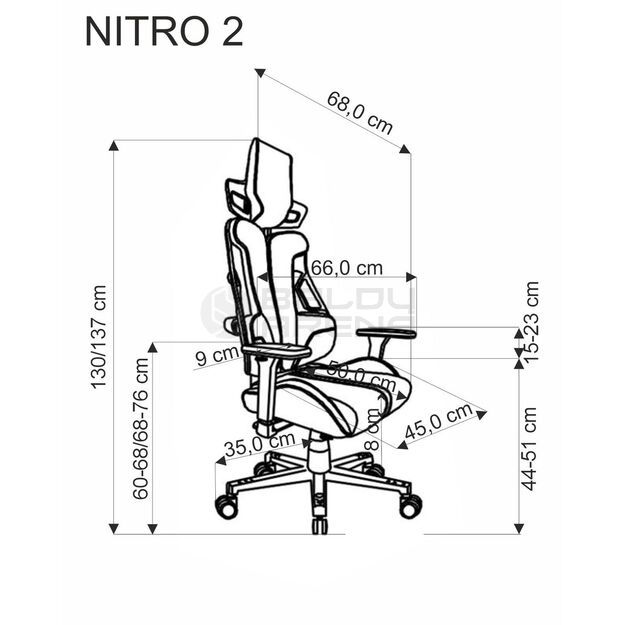 Darbo kėdė NITRO/Nitro 2