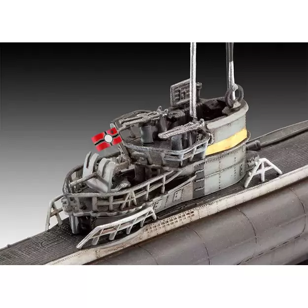 Modeliavimo rinkinys German Submarine T - PLASTIKINIS modeliavimo rinkinys