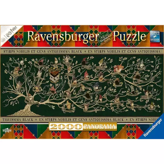 Ravensburger Puzzle Dėlionė: Haris Poteris / šeimos medis