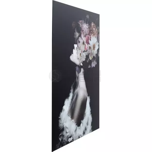 Stiklinis paveikslas Flowery Beauty 80x120cm