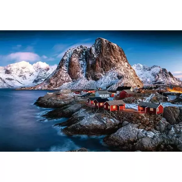 Puzzle 3000 Hamnoy Lofoten - RAVENSBURGER dėlionė