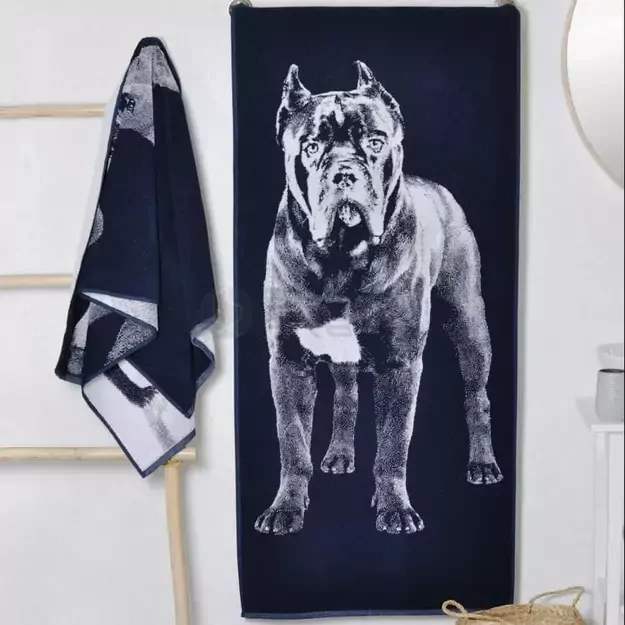 Medvilninis rankšluostis Cane Corso 67x150