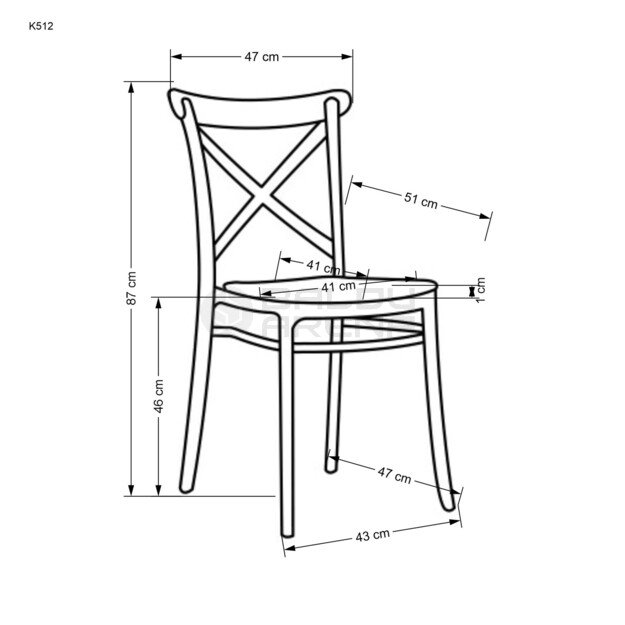 Krėslas K512