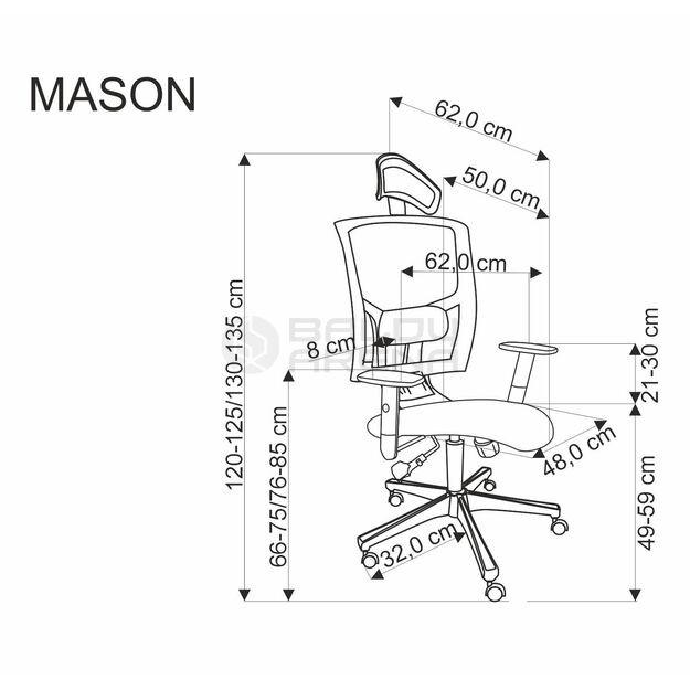 Darbo kėdė MASON