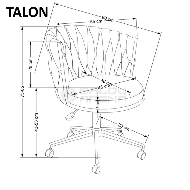 Darbo kėdė TALON