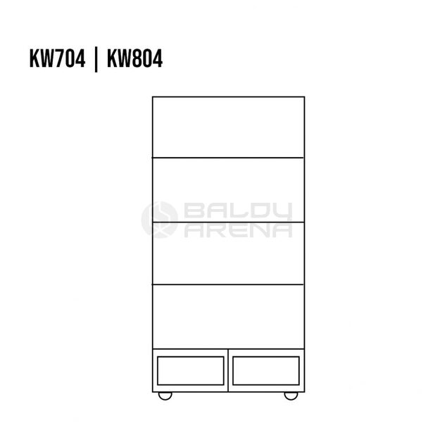 Vitrina standard KW804