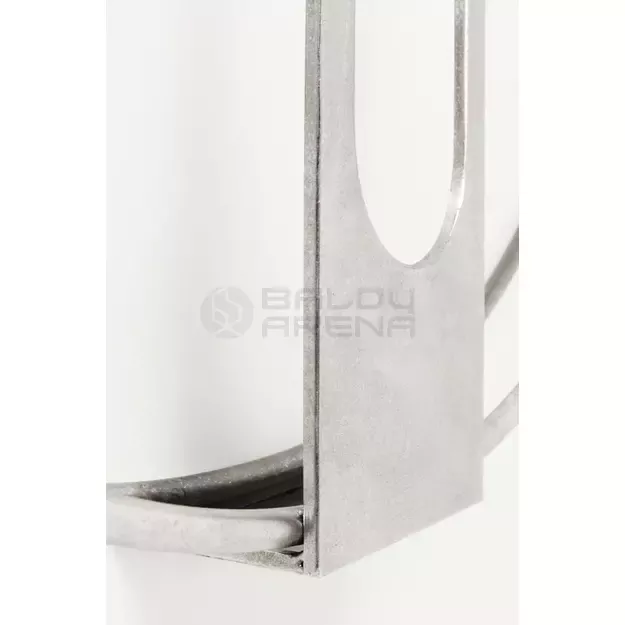 Sieninis laikrodis Clip Silver Ø60cm