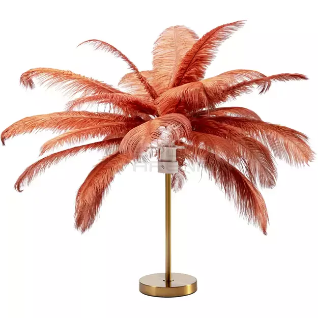 Stalinė lempa Feather Palm Brown 60cm