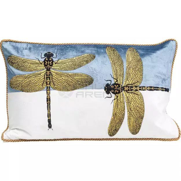 Pagalvėlė Glitter Dragonfly White 50x30cm