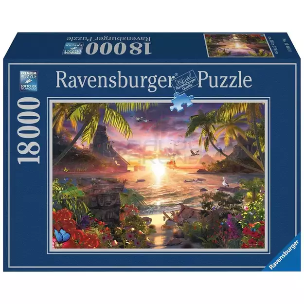 Ravensburger dėlionė "Puzzle 18000 Paradise Sunset"