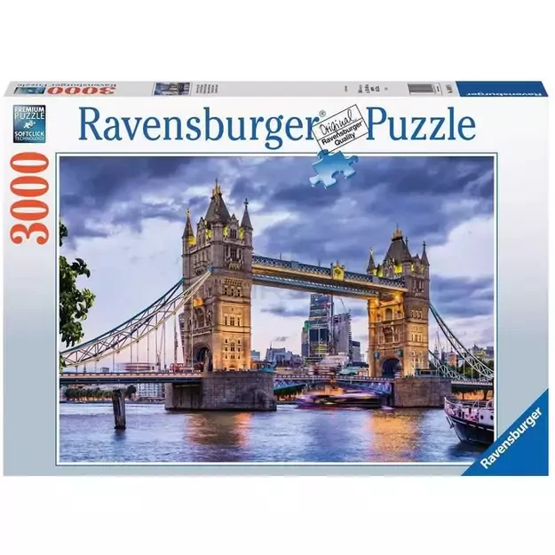 Puzzle 3000 Looking good London! - RAVENSBURGER dėlionė