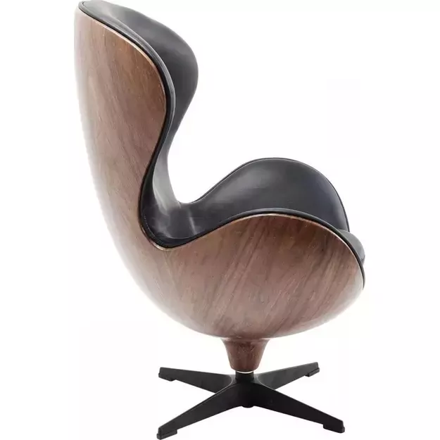 Sukamas krėslas Lounge Black Walnut