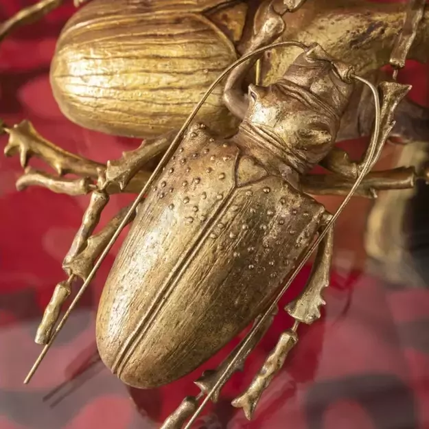 Sienos dekoracija Longicorn Beetle Gold