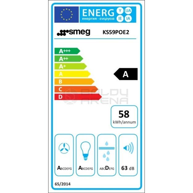 SMEG gartraukis KS59POE2