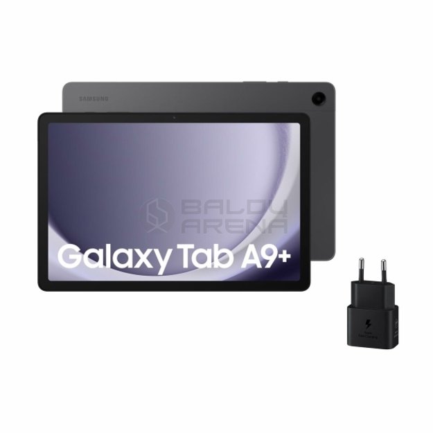 Planšetė Samsung Galaxy Tab A9+ 5G, 128GB, 11 col., Pilkos spalvos