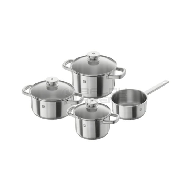 Zwilling nerūdijančio plieno puodų rinkinys 4 vnt