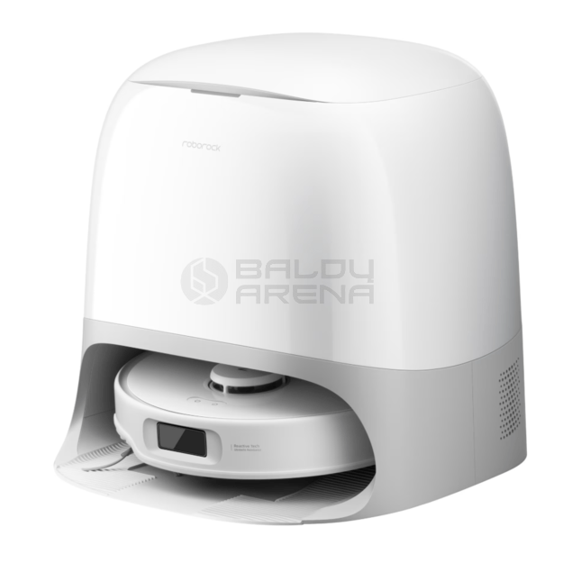 Dulkių siurblys - robotas Roborock Qrevo Curv 5A1, Baltas