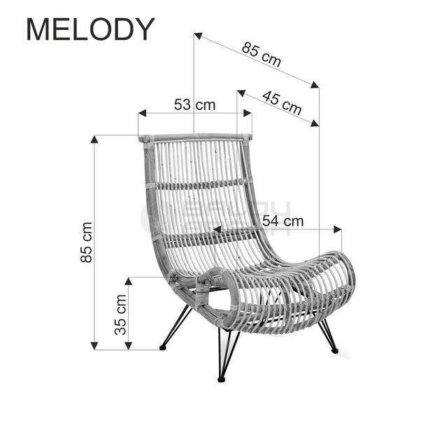 Krėslas MELODS