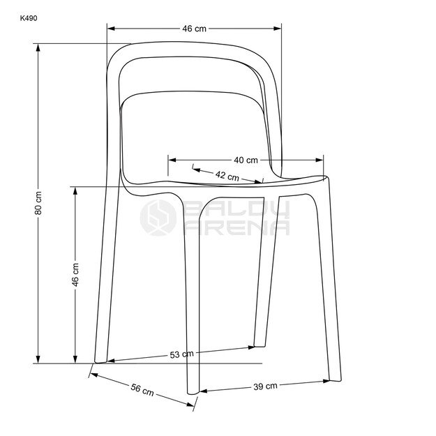 Kėdė K490